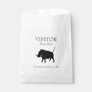 Custom Warthog Favour Bag