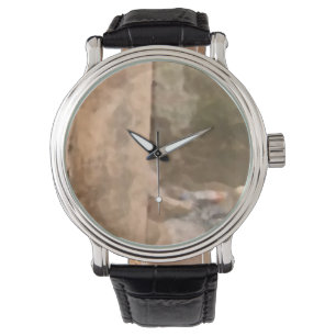 Custom watch grey
