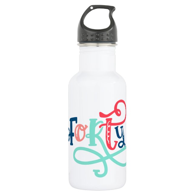 Custom -  Water Bottle (18 oz) (Front)