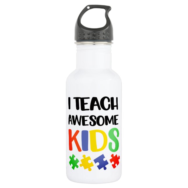 Custom -  Water Bottle (18 oz) (Front)
