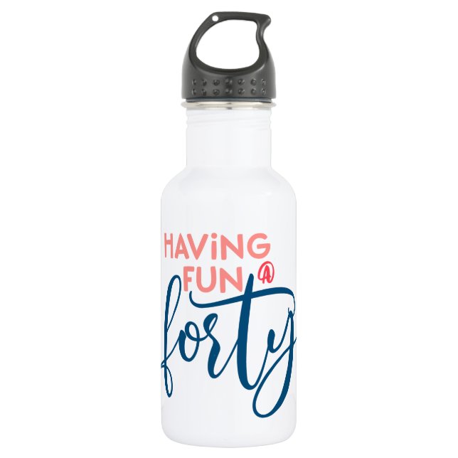 Custom -  Water Bottle (18 oz) (Front)