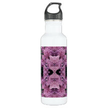 custom water bottle 24 oz white