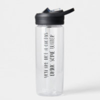 Custom  Water Bottle with - Personalised Water Bot