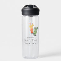 Custom Watercolor Bridal Shower Cocktail Party
