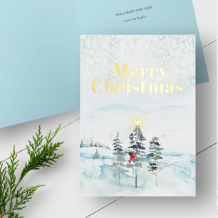 Custom Watercolor Christmas Cards