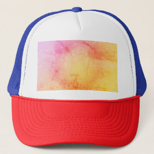 Custom Watercolor Gradient Trucker Hat