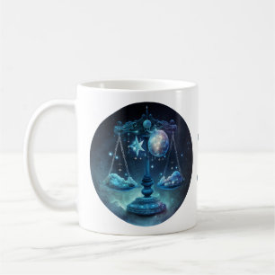 Custom Watercolor Zodiac - Libra Coffee Mug