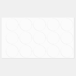 Custom Waterproof Logo Circle Label