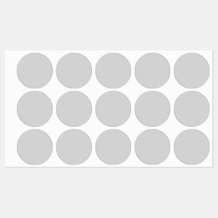 Custom Waterproof Logo Circle Labels