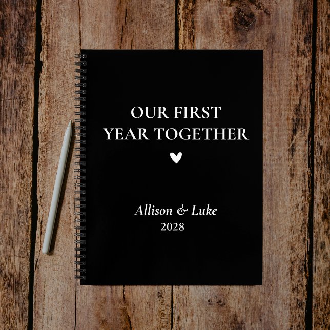 Custom Wedding & Anniversary Gift for Couples Notebook (wedding gift notebook, anniversary notebook, personalized couples journal, Valentine’s Day gift,)
