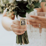 Custom Wedding Bouquet Sentimental Keepsake  Gold Plated Necklace<br><div class="desc">Honour cherished memories on your wedding day with a Custom Wedding Bouquet Sentimental Memorial Photo Gold Plated Necklace. This beautiful necklace features a delicate gold-plated pendant that can be personalised with a photo of a loved one, ensuring they are close to your heart as you walk down the aisle. Perfect...</div>