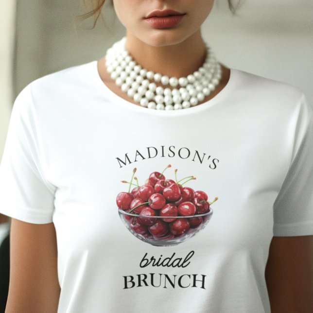 Custom Wedding Bridal Shower Party Apparel T-Shirt (Creator Uploaded)