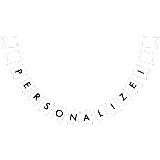 Custom Wedding Bunting Banner, Photo, Design, Text Bunting (All)