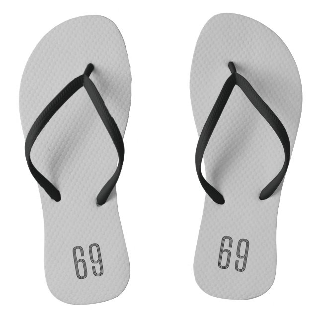 Custom Wedding Colours Bride Gift wifey Dog Mum Thongs (Footbed)