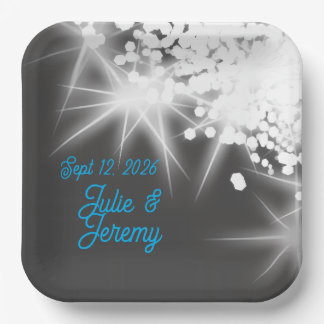 Custom Wedding Date Plate