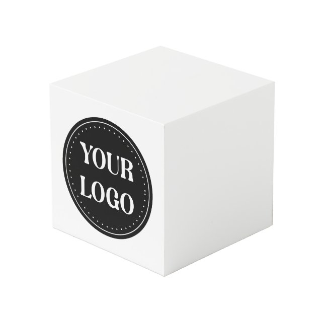 Custom Wedding, Elegant, Anniversary Gifts Cube (Front Angled)