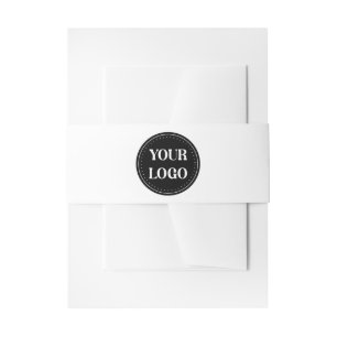 Custom Wedding, Elegant, Anniversary Gifts Invitation Belly Band