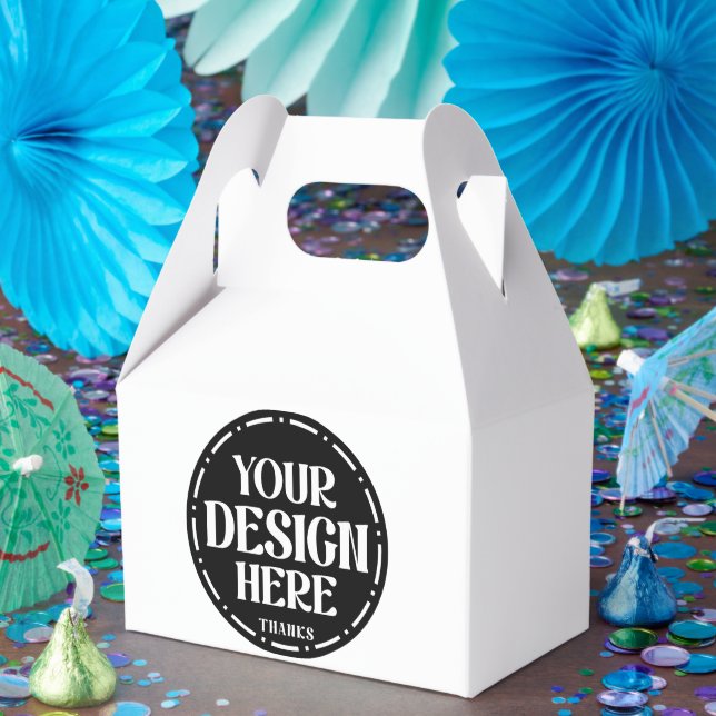 Custom Wedding Event Commemorative Design Favour Box (Party)