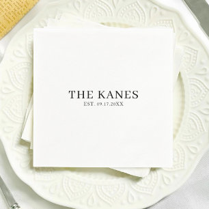 Custom Wedding Events Parties Baby Showers Decor Napkin