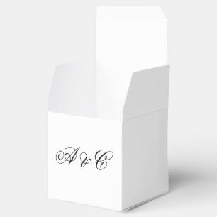 Custom Wedding Favour Box