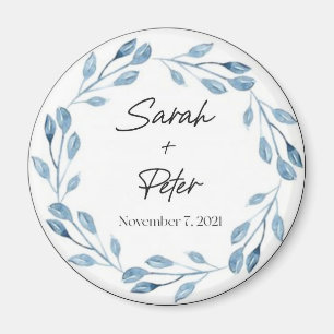 Custom wedding favour magnets, Personalised magnet