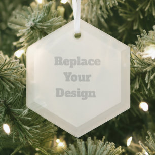 Custom Wedding Gift – Create Your Own Personalised Glass Tree Decoration