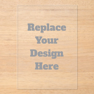 Custom Wedding Gift – Create Your Own Personalize Acrylic Invitations