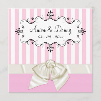 Custom Wedding Invitations - for Anica & Danny