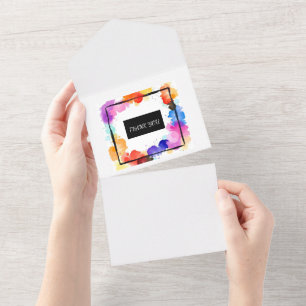 custom Wedding Invite canvas print 