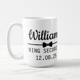 Custom Wedding mug with Name and Wedding Date