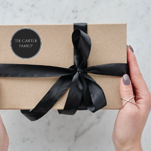 Custom Wedding Newlywed Stationary Sticker