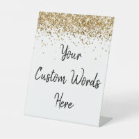 Custom Wedding Personalised Your Text Here Party