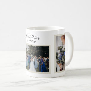 Custom Wedding Photo Mug