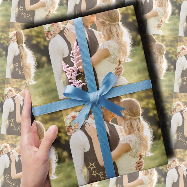 Custom Wedding Photo Wrapping Paper (Creator Uploaded)
