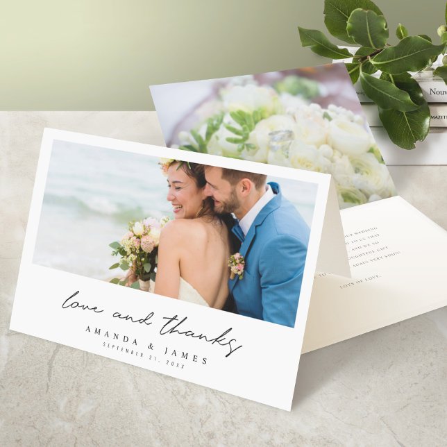 Custom Wedding Picture Thank You Cards (Creator Uploaded)