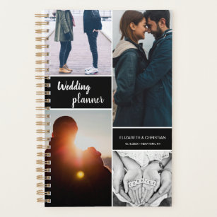 Custom Wedding planner engagement photo collage