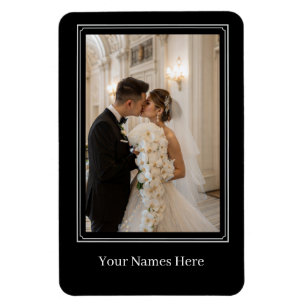 Custom Wedding Potrait Magnet
