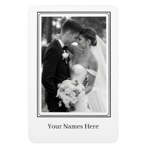 Custom Wedding Potrait Magnet