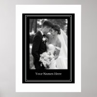 Custom Wedding Potrait Poster