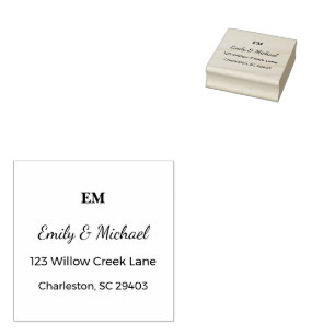 Custom Wedding Stamp Romantic Mail Keepsake