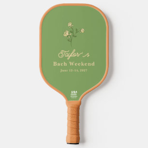 Custom Wedding Weekend Pickleball Paddle