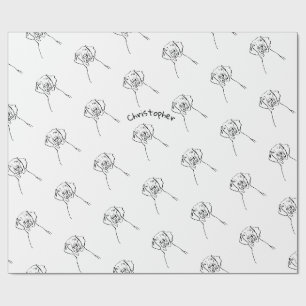 Custom Weimaraner Wrapping Paper