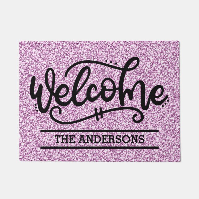 Custom Welcome Doormat (Front)