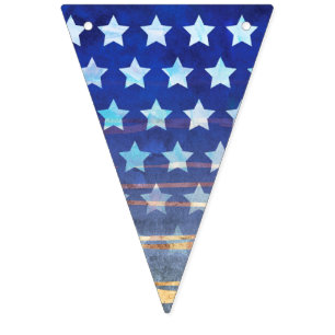 Custom Welcome Home Stars Stripes Bunting