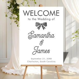 Custom Welcome – Script & Serif Name Acrylic Sign