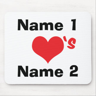 Custom We're In Love Mouse Pad