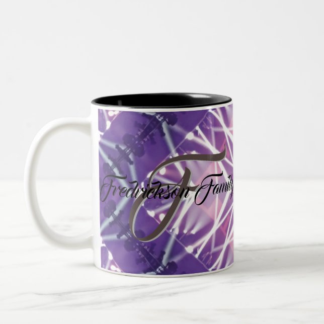 Custom White elephant gifts Two-Tone Coffee Mug (Left)