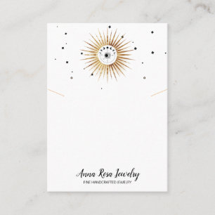 *~* Custom WHITE QR Logo  Jewellery Earring   Business Card