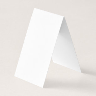 Custom white simple Design Add Photo or Text Business Card