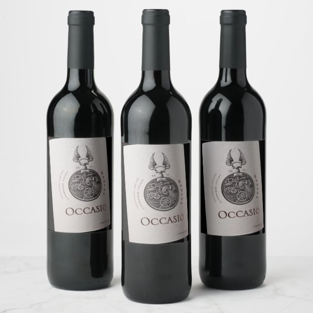 Custom Wine Bottle Label  (Bottles)